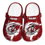 custom new mexico state aggies splash motif background clog best selling