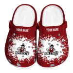 custom new mexico state aggies splatter background clog best selling
