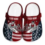 custom new mexico state aggies star spangled side pattern clog best selling