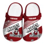 custom new mexico state aggies vibrant dual tone clog best selling