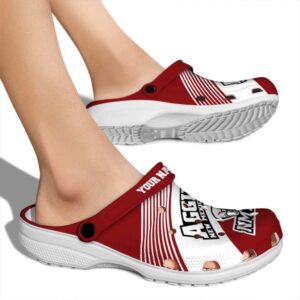 custom new mexico state aggies vibrant dual tone clog fashion forward