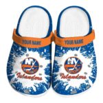 custom new york islanders splash art clog best selling