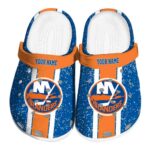 custom new york islanders vertical stripes clog best selling