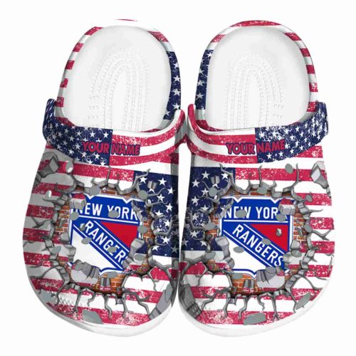custom new york rangers freedom splinter clog best selling