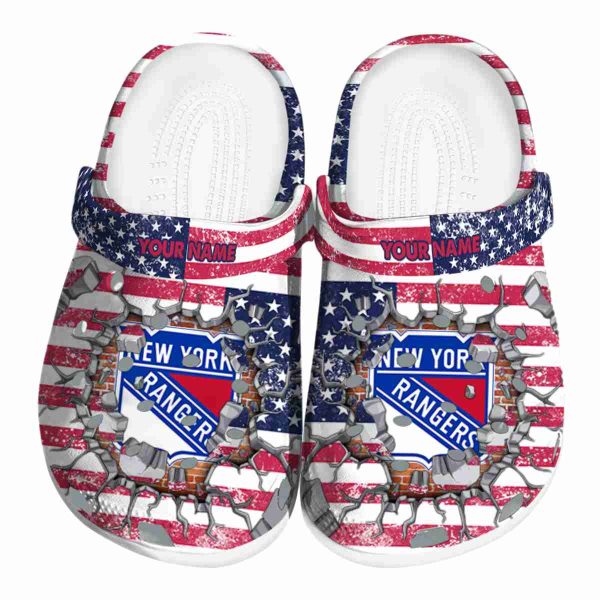 custom new york rangers freedom splinter clog best selling