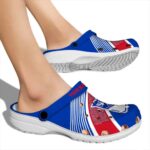 custom new york rangers vibrant dual tone clog best selling