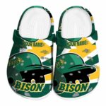 custom north dakota state bison baseball helmet clog best selling