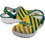 custom north dakota state bison star spangled graphic clog best selling