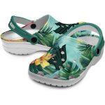 custom north texas mean green tropical vibes clog best selling