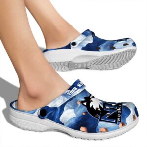 custom northern illinois huskies ocean waves clog fashion forward