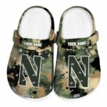 custom northwestern wildcats camouflage craze clog best selling