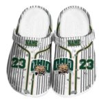 custom ohio bobcats pinstripe pattern clog best selling