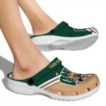 custom ohio bobcats striped accents clog best selling