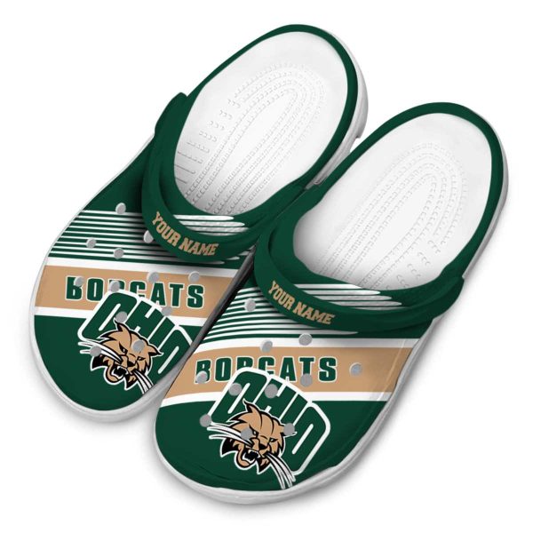 custom ohio bobcats vibrant dual tone clog latest model