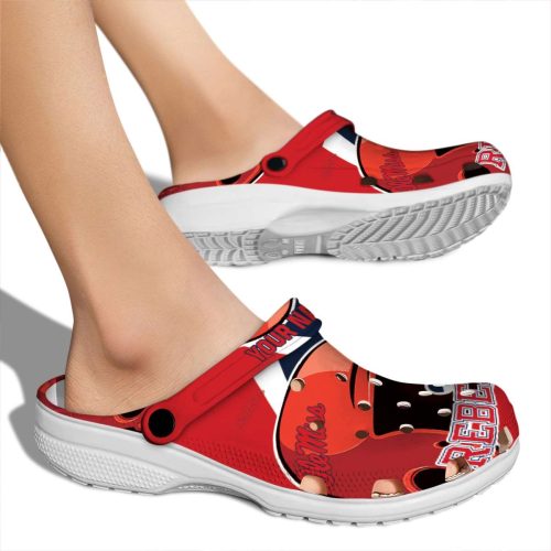 custom ole miss rebels baseball helmet clog fashion forward