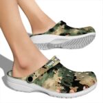 custom ole miss rebels camouflage craze clog best selling