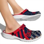 custom ole miss rebels star spangled graphic clog best selling