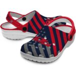 custom ole miss rebels star spangled graphic clog best selling