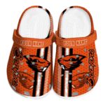custom oregon state beavers contrasting stripes clog best selling