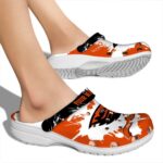 customized appalachian state mountaineers paint splatter graphics clog best selling