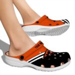 custom oregon state beavers striped accents clog best selling