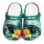 custom oregon state beavers tropical vibes clog best selling