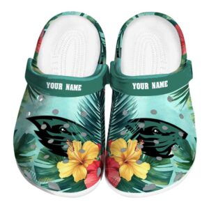 custom oregon state beavers tropical vibes clog best selling