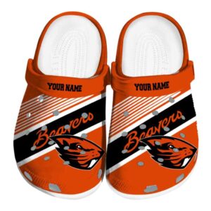 custom oregon state beavers vibrant dual tone clog best selling
