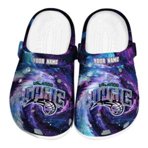 custom orlando magic galaxy swirl clog best selling
