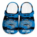 custom orlando magic paint splatter graphics clog best selling