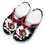 custom ottawa senators splatter pattern clog best selling