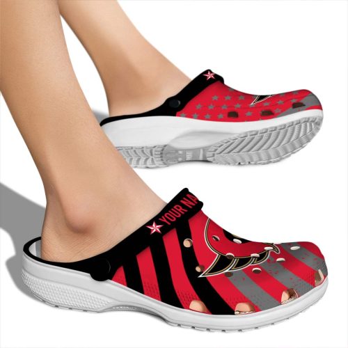 custom ottawa senators star spangled graphic clog fashion forward