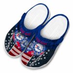 custom philadelphia 76ers star spangled side pattern clog best selling