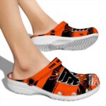 custom philadelphia flyers paint splatter graphics clog best selling