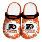 custom philadelphia flyers splash art clog best selling