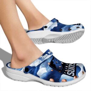 custom phoenix suns ocean waves clog fashion forward