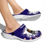custom phoenix suns splatter background clog best selling