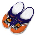 custom phoenix suns striped accents clog best selling