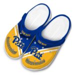 custom pittsburgh panthers baseball motif clog best selling