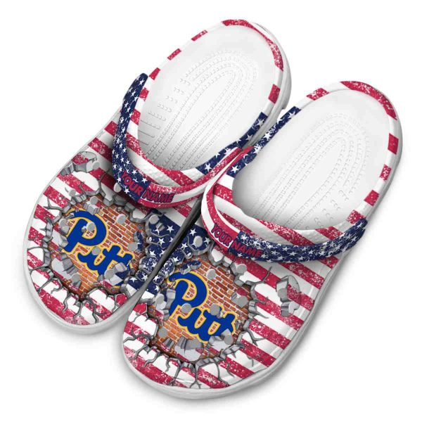 custom pittsburgh panthers freedom splinter clog latest model