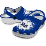 custom pittsburgh panthers splatter background clog best selling