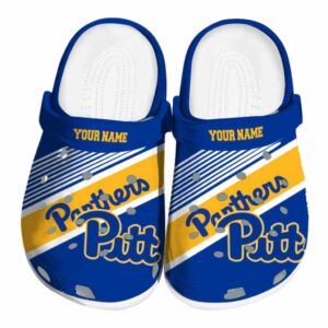 custom pittsburgh panthers vibrant dual tone clog best selling