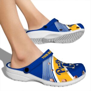 custom pittsburgh panthers vibrant dual tone clog fashion forward