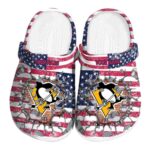 custom pittsburgh penguins freedom splinter clog best selling