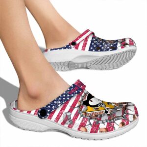 custom pittsburgh penguins freedom splinter clog fashion forward