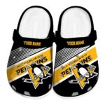 custom pittsburgh penguins vibrant dual tone clog best selling