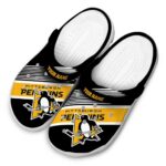 custom pittsburgh penguins vibrant dual tone clog best selling