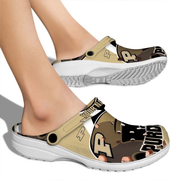 custom purdue boilermakers baseball helmet clog fashion forward