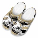 custom purdue boilermakers football helmet clog best selling