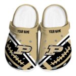 custom purdue boilermakers football motif clog best selling